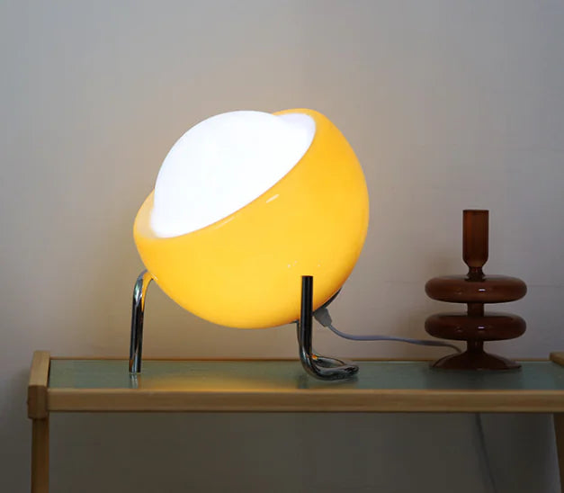 Oriental Bauhaus Artistry Table Lamp