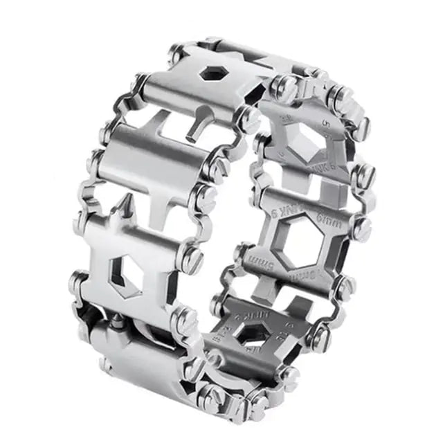 Outdoor Enthusiast's Multi-Tool Bracelet