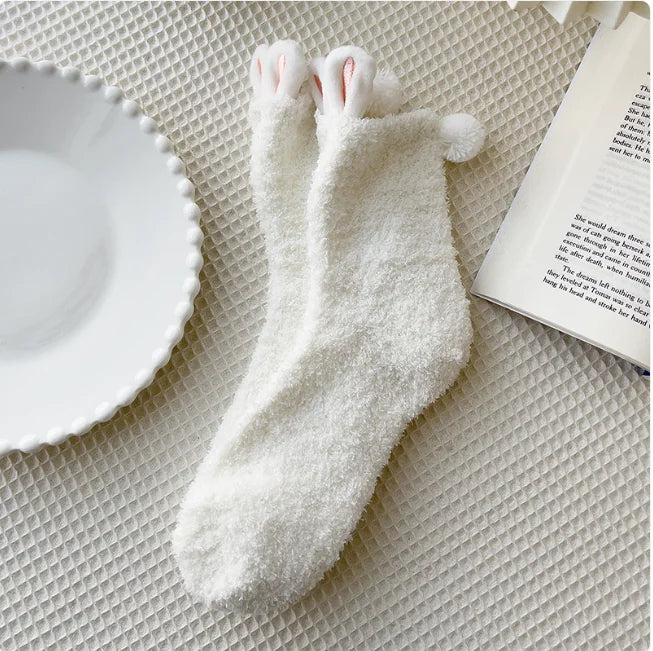 Plush Comfort Lounging Socks