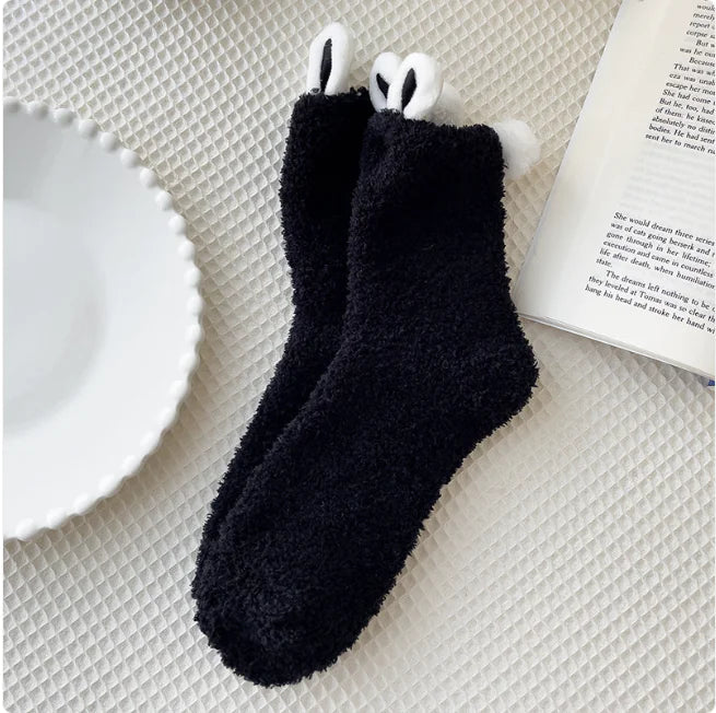 Plush Comfort Lounging Socks