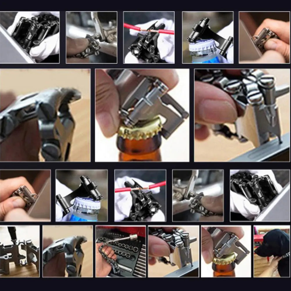 Outdoor Enthusiast's Multi-Tool Bracelet