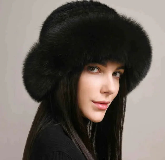 Premium Braided Fluffy Mink Fur Hat